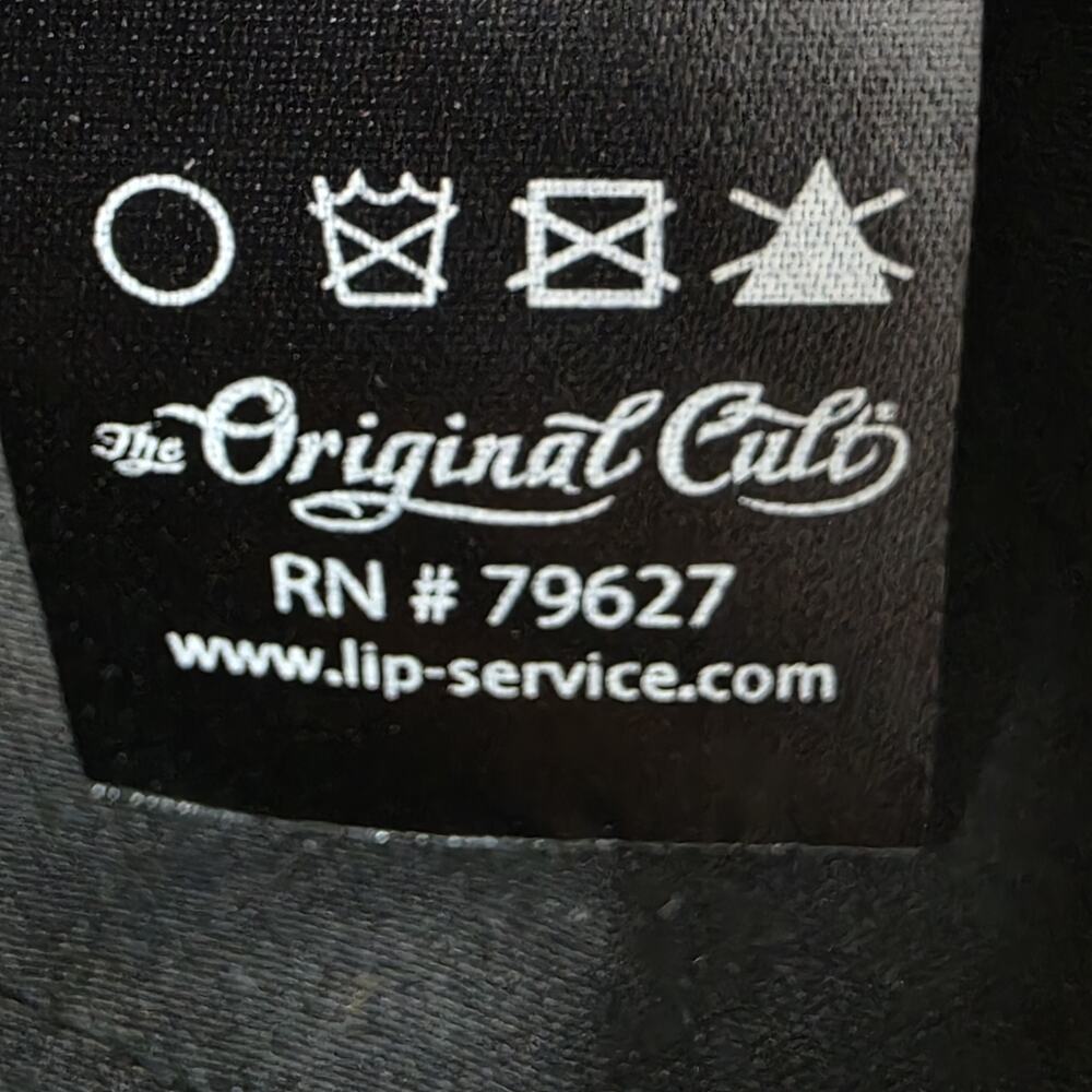 Lip Service Blacklist Original Cult Goth Victorian Corset Tailcoat Jacket M - Picture 11 of 11